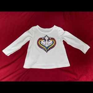 White long sleeve shirt